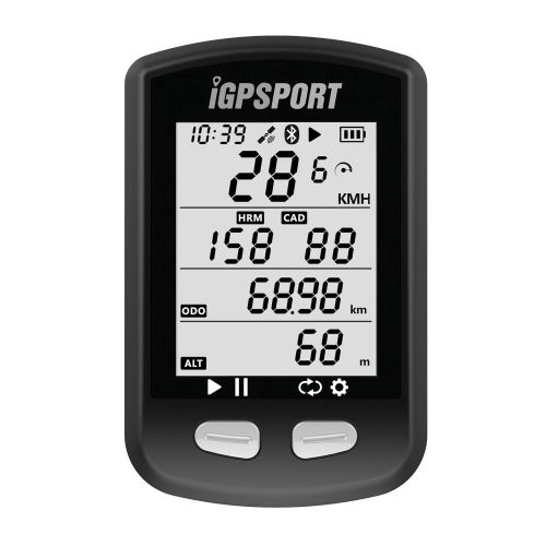  [아마존 핫딜]  [아마존핫딜]IGPSPORT GPS Fahrradcomputer mit ANT + Funktion iGPSPORT iGS10 Radfahren Computer Unterstuetzung Pulsmesser und Geschwindigkeit Kadenz Sensor Anschluss