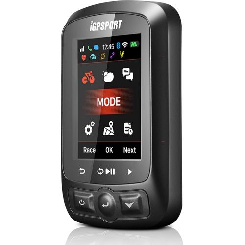  iGPSPORT iGS620 GPS Cycling Bike Computer Map Navigation Wireless Waterproof Cycle Computer Compatible with ANT+ or Bluetooth Sensors