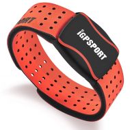 IGPSPORT HR60 Heart Rate Monitor Armband Ant+ Bluetooth Waterproof IPX7 HRM Sensor Compatible with Garmin/Strava/iPhone/Apple Watch