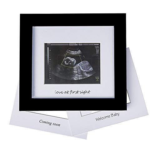  [아마존베스트]Iheipye Baby Sonogram Photo Frame - 1st Ultrasound Picture Frame - Idea Gift for Expecting Parents,Baby Shower,...