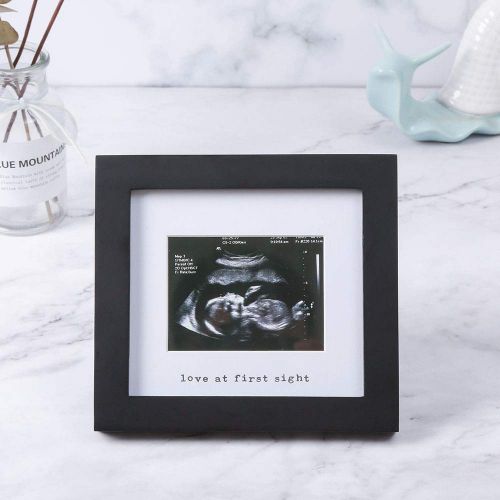  [아마존베스트]Iheipye Baby Sonogram Photo Frame - 1st Ultrasound Picture Frame - Idea Gift for Expecting Parents,Baby Shower,...