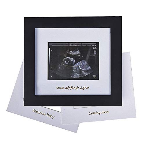  [아마존베스트]Iheipye Baby Sonogram Photo Frame - 1st Ultrasound Picture Frame - Idea Gift for Expecting Parents,Baby Shower,...