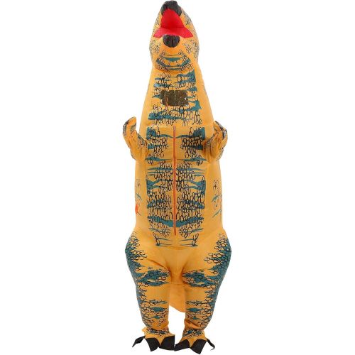  할로윈 용품IHGYT Inflatable Stegosaurus Costume Full body suit Air Blow up Cosplay Party Dress