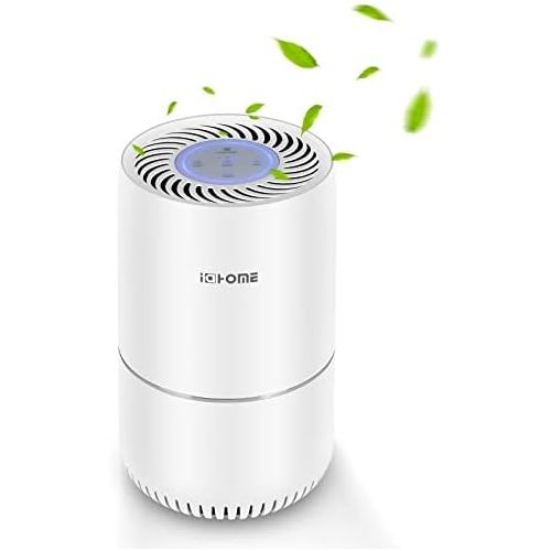  [아마존베스트]i@Home air purifier with H13 HEPA filter, filters dust over 0.1 micron and various bacteria, air purifier for apartments