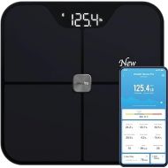 iHealth Nexus PRO Digital Bathroom Scale for Body Weight and Composition Health Analyzer with Smart Bluetooth APP to Monitor Body Fat, BMI, Muscle Mass, and More, Weighing Up to 400 lbs - Black