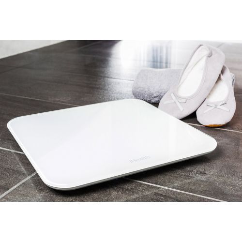 아이헬스 IHealth iHealth Lite Wireless Smart Scale for Apple and Android with Step-On Technology, 400 Pounds, Smart...