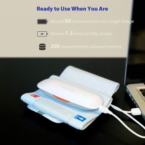 아이헬스 iHealth Feel Wireless Blood Pressure Monitor for Apple and Android with Extra Large Cuff