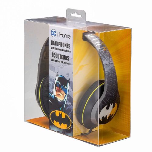  Kiddesigns Batman On Ear Headphones with Built In Mic