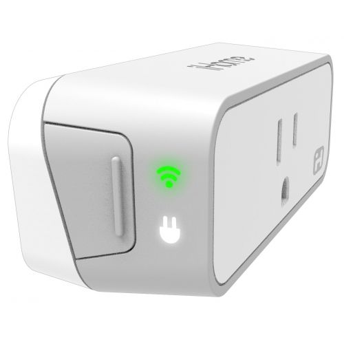  iHome ISP6X Wi-FI Smart Plug , Use your voice to control connected devices, Works with Alexa, Google Assistant and HomeKit enabled smart speakers