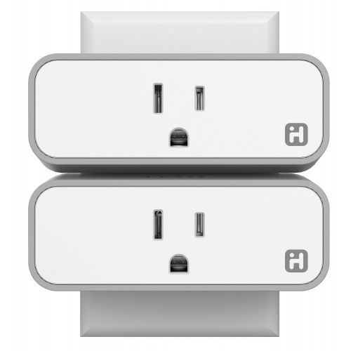  iHome ISP6X Wi-FI Smart Plug , Use your voice to control connected devices, Works with Alexa, Google Assistant and HomeKit enabled smart speakers