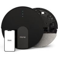 iHome AutoVac Eclipse G 2-in-1 Robot Vacuum and Mop with Homemap Navigation, Ultra Strong Suction Power, Wi-Fi/App Connectivity…
