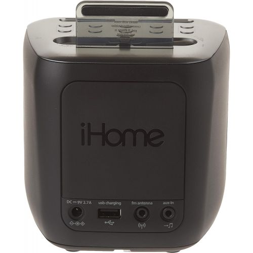  IHome iHome iPL24 Alarm Clock FM Radio Lightning iPhone Charging Dock Station iPhone XS, XS Max, XR, X, iPhone 876 Plus USB Port Charge USB Device