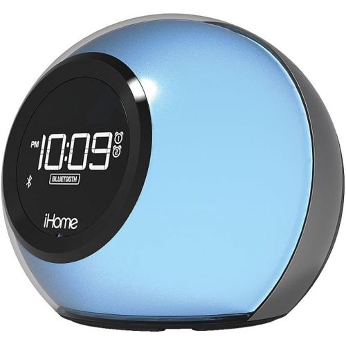  IHome iHome iBT29BC Bluetooth Color Changing Dual Alarm Clock FM Radio with USB Charging and Speakerphone