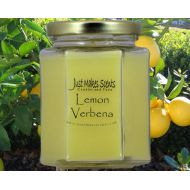 IJustMakeScents Lemon Verbena Candle - Homemade Blended Soy Lemon Verbena Candle - Free Shipping on Mix & Match Orders of 6 or more - Scented Soy Candles