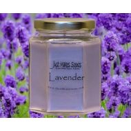 /IJustMakeScents Lavender Scented Blended Soy Candle - Lavendar Scented Soy Candle - Homemade Candle with Free Shipping Offer for Orders of 6 or More