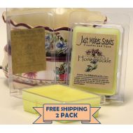 IJustMakeScents Honeysuckle Warming Tart - 2 Pack with FREE SHIPPING - Scented Wax Cubes - Compare to Scentsy Bars