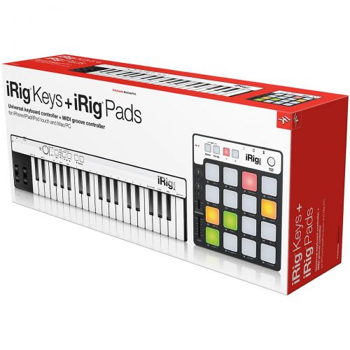  IK Multimedia},description:iRig KEYS + iRig Pads is everything you need to turn your iPhone, iPad or MacPC into a powerful production rig. Easily play and program drums, loops, an