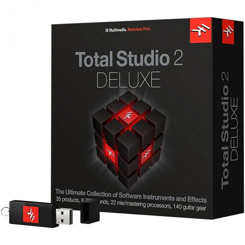  IK Multimedia Total Studio 2 Deluxe (Boxed Version)