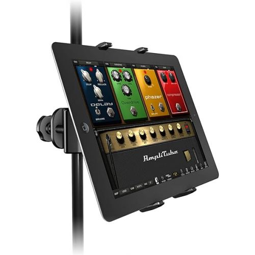 IK Multimedia iKlip Xpand Tablet Holder for mic Stands, fits iPad and Android Tablets Between 7