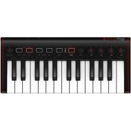 IK Multimedia iRig Keys 2 Mini portable keyboard MIDI controller with 25 velocity-sensitive synth-action mini keys and headphone output, for iPhone, iPad, Mac, PC, Android