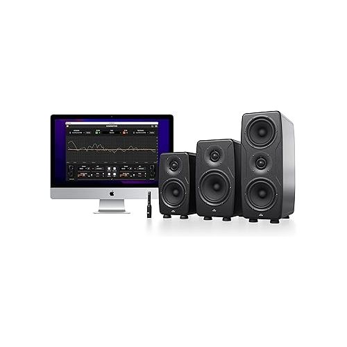 IK Multimedia iLoud Precision 5 Linear Phase Studio Monitor with Built-in Room Calibration and Ultra-Low bass Extension