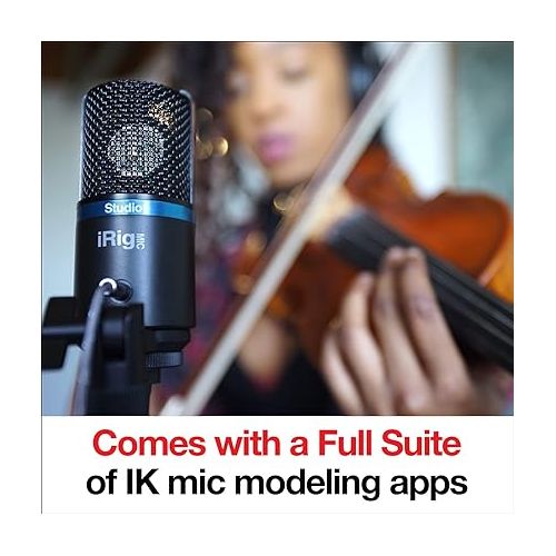  IK Multimedia iRig Mic Studio Compact Digital Recording 1