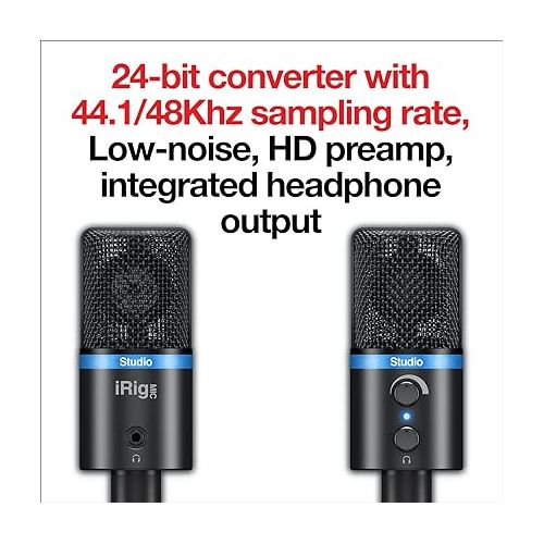  IK Multimedia iRig Mic Studio compact digital recording 1