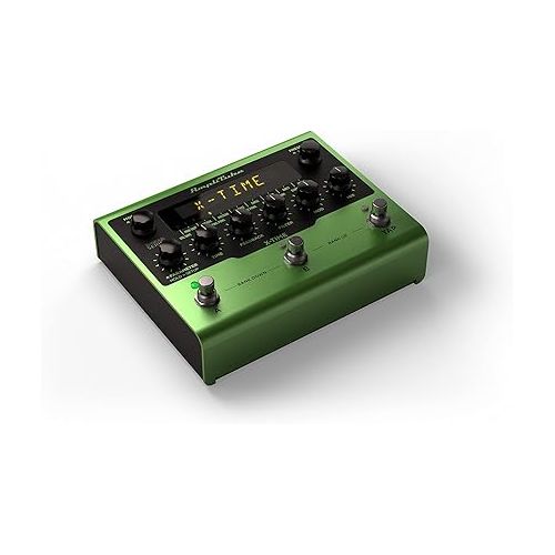  IK Multimedia AmpliTube X-TIME Delay pedal, All-new, audiophile delay algorithms, from tape to bucket to crystal-clear