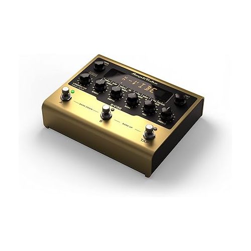  IK Multimedia AmpliTube X-VIBE Modulation Pedal, hyper-realistic emulations, true stereo, software and hardware integration