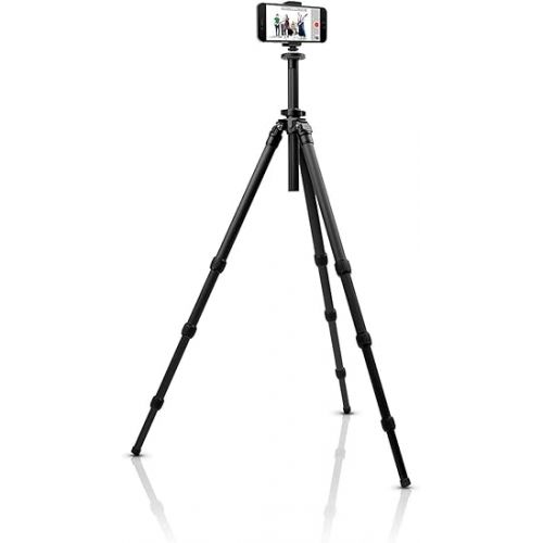  IK Multimedia iKlip Grip 4-in-1 Multifunction Smartphone and Camera Stand, with Bluetooth Shutter and 2' Extension Pole