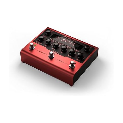  IK Multimedia AmpliTube X-DRIVE Distortion pedal, All-time distortion, overdrive, fuzz, compressor and more with onboard cabinet emulation