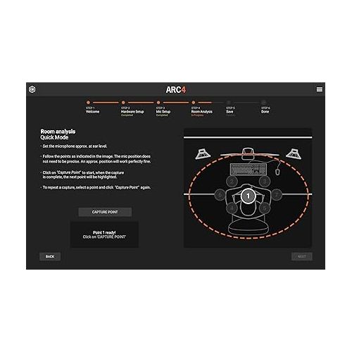  IK Multimedia ARC Studio room correction system includes analysis microphone, room correction software and stand-alone correction processor