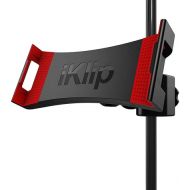 IK Multimedia iKlip 3 Tablet Holder for mic Stands, fits iPad and Android Tablets Between 7