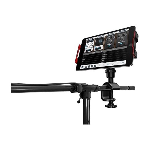  IK Multimedia iKlip 3 Tablet Holder for mic Stands, fits iPad and Android Tablets Between 7