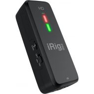 IK Multimedia iRig Pre HD Class-A XLR mic preamp and audio interface with +48V phantom power, 24-bit, 96 kHz sound quality, switchable direct monitoring, for iPhone, iPad, Android, Mac and PC