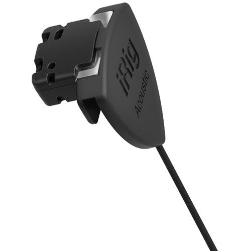  IK Multimedia iRig Acoustic Clip-On Guitar Microphone for iOS and Mac