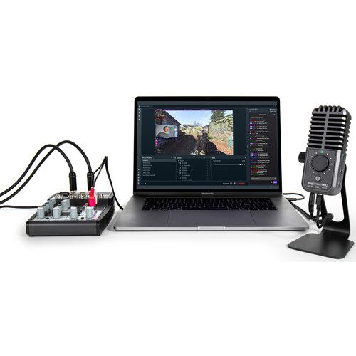  IK Multimedia iRig Stream Mic USB Microphone and Stereo Audio Interface