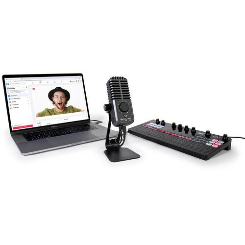  IK Multimedia iRig Stream Mic USB Microphone and Stereo Audio Interface