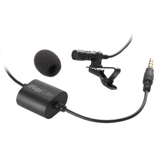  IK Multimedia iRig Mic Lavalier Pack for Smartphone, Tablets, Computers & More (Pair, TRRS)