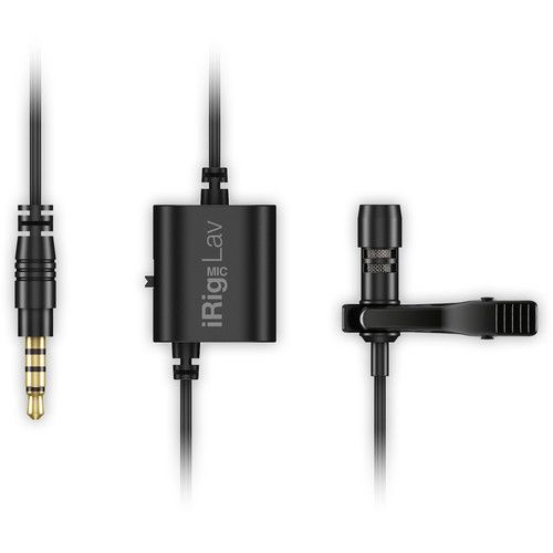  IK Multimedia iRig Mic Lavalier Pack for Smartphone, Tablets, Computers & More (Pair, TRRS)