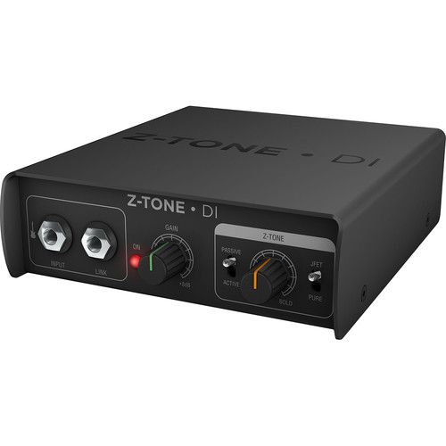  IK Multimedia Z-TONE DI Instrument Preamp and Active DI Box