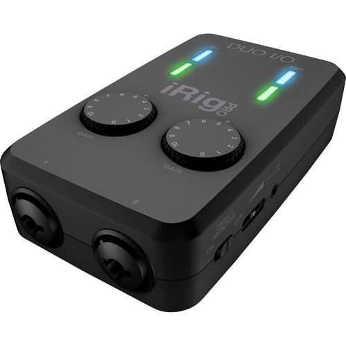  IK Multimedia iRig Pro Duo I/O 2-Channel Audio/MIDI Interface for Mobile Devices and Computers