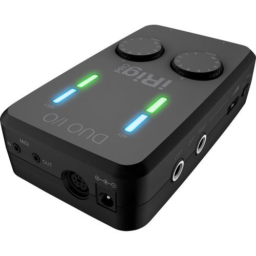  IK Multimedia iRig Pro Duo I/O 2-Channel Audio/MIDI Interface for Mobile Devices and Computers