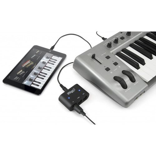  IK Multimedia iRig MIDI 2 Portable MIDI Interface for iOS, Mac, and PC