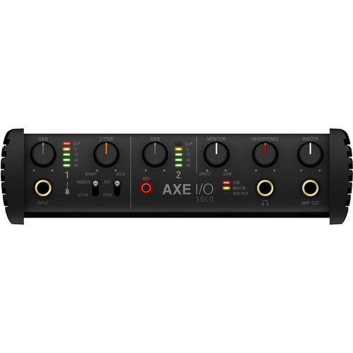  IK Multimedia AXE I/O Solo 2x3 USB Audio/MIDI Interface