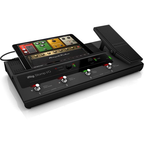  IK Multimedia iRig Stomp I/O USB Pedalboard Controller