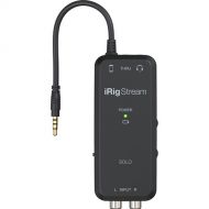 IK Multimedia iRig Stream Solo Ultracompact 3x1 TRRS Audio Interface for Smartphones and Tablets
