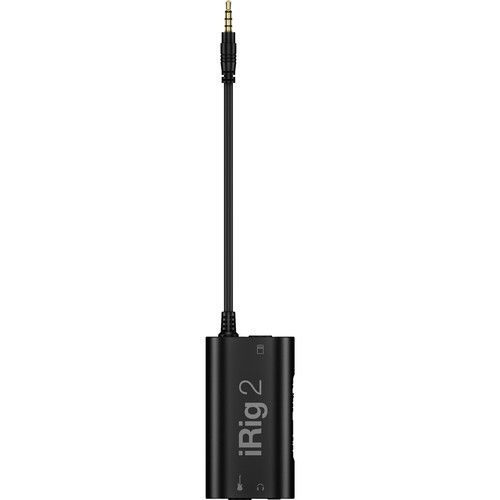  IK Multimedia iRig 2 Guitar Interface for iPhone, iPad, and iPod Touch