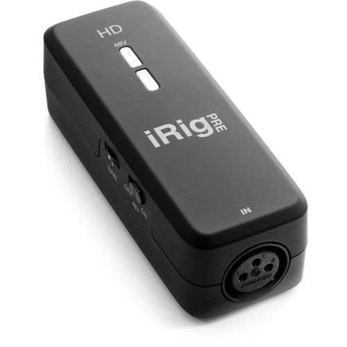  IK Multimedia iRig Pre HD Audio Interface with Mic Pre