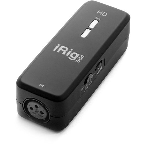  IK Multimedia iRig Pre HD Audio Interface with Mic Pre